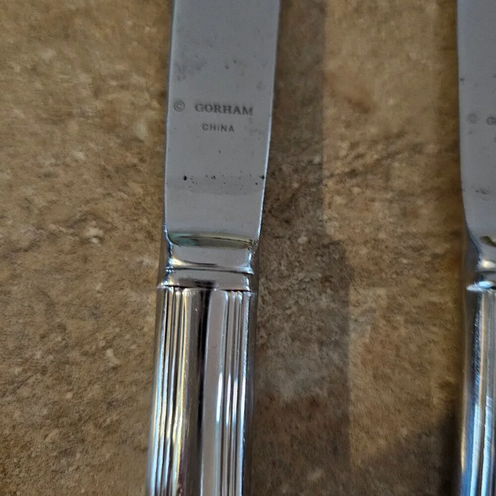 Lot of 6 Gorham WINFIELD Dinner Knives 9